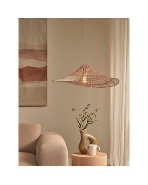 Good&Mojo Hanglamp cuzco naturel 65x65x20cm