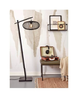 Good&Mojo Vloerlamp cango bamboe / 62x40x150cm