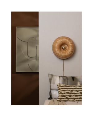 Good&Mojo Wandlamp barbados naturel Ø35cm