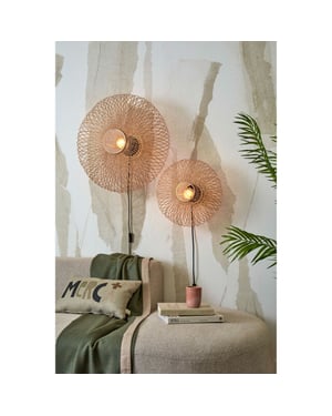 Good&Mojo Wandlamp cango bamboe Ø40cm