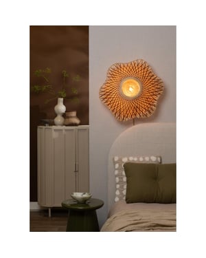 Good&Mojo Wandlamp madura naturel Ø60cm