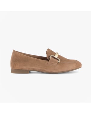Gabor Jangle Womens Loafer Shoes Brown