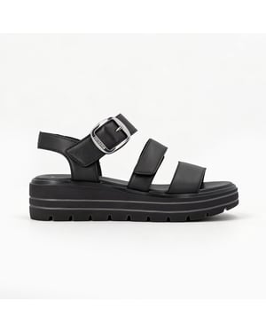 Remonte D3n50 Womens Ankle Strap Sandals Black