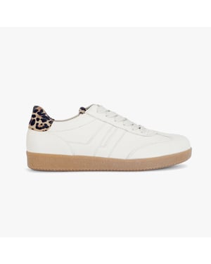 Gabor West Womens Court Trainers Cream