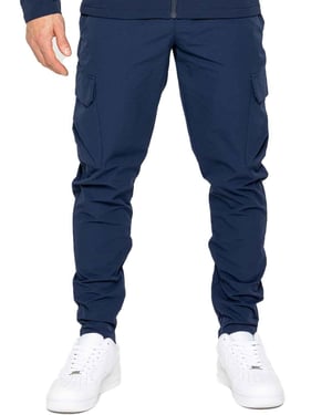 Enzo | Mens Cargo Slim Fit Trousers