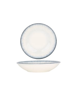 By Bone Diepbord occhio porselein 25 cm (1300cc) set van 6