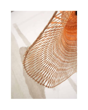 Good&Mojo Plafonniere ibiza bamboe 50x50x15cm