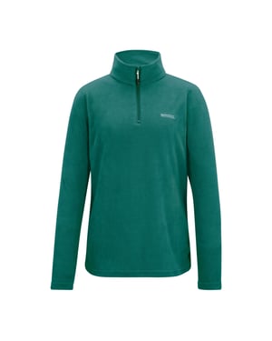 Regatta - Geweldige Outdoors Dames Sweetheart 1/4 Zip Fleece Sweater (Mediterraan groen)