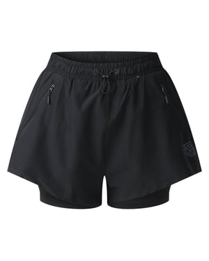 Umbro Dames/Dames Pro Training Hybride Short (Zwart)
