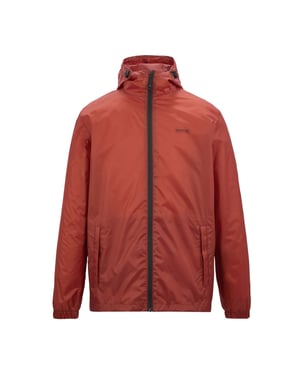 Regatta Mens Pack It III Waterproof Jacket (Brick)