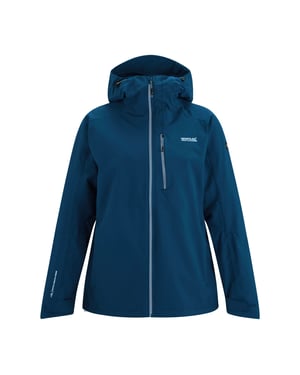 Regatta Dames/Dames Birchdale II Waterdichte Jas (Aviator Blauw)