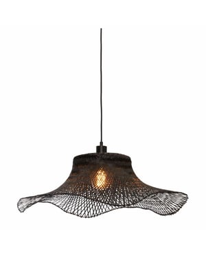 Good&Mojo Hanglamp ibiza bamboe zwart 65x65x20cm
