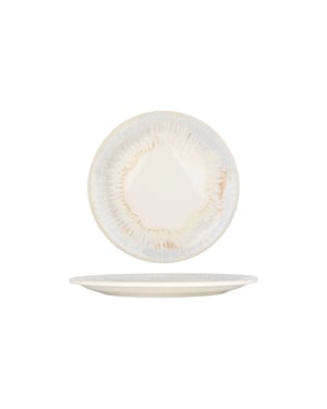 By Bone Dinerbord wave porselein 27 cm set van 6