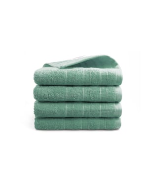 DoubleLife Handdoeken 50x100 cm set van 4 100% katoen, waarvan 50%