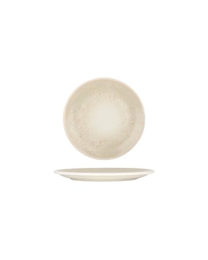 By Bone Dessertbord natura porselein 23 cm set van 6