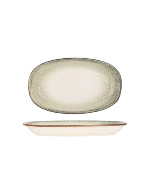 By Bone Serveerschaal spazio porselein 34x20.5 cm set van 2