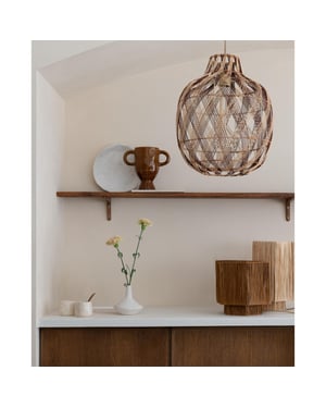Good&Mojo Hanglamp mendoza naturel Ø40cm