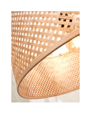 Good&Mojo Vloerlamp java bamboe 58x32x150cm