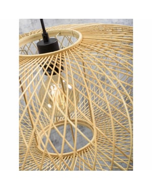 Good&Mojo Wandlamp cango bamboe 105x60x60cm