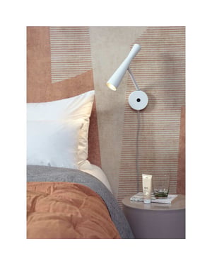 It's about RoMi Wandlamp bordeaux - 10.5x26x34.5cm