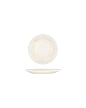 By Bone Dessertbord wave porselein 15 cm set van 6