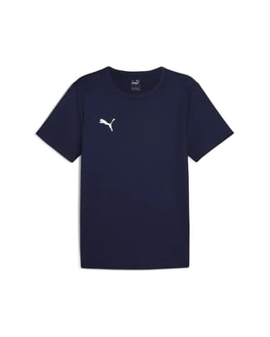 Mens Puma Teamrise Matchday Training T Shirt Drycell Navy 706132