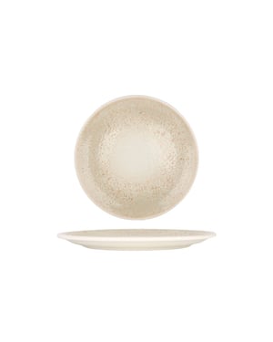 By Bone Dinerbord natura porselein 27 cm set van 6
