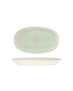 By Bone Serveerschaal rome porselein 34x20.5 cm set van 2