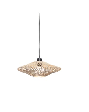 Good&Mojo Hanglamp zanzibar rotan Ø40x12cm