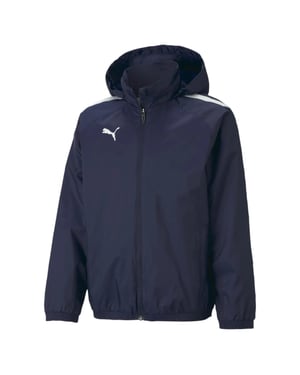 Puma Boys / Girls Teamliga All Weather Rain Jacket Coat 657246
