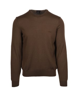 Botto-l Crew Neck Knitwear Open Green