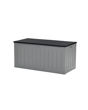Garden Impressions Primo kussenbox kunststof 830l 160x78 cm donker zwart