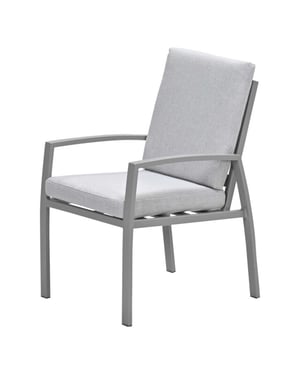 Garden Impressions Vasano aluminium dining tuinstoel -
