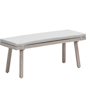 Garden Impressions Decala sportbank licht eiken look desert sand aluminium