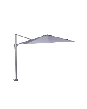 Garden Impressions Hawaii parasol s Ø300 cm carbon black licht grijs