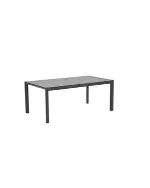 Garden Impressions Gosford dining tuintafel 180x100cm carbon black