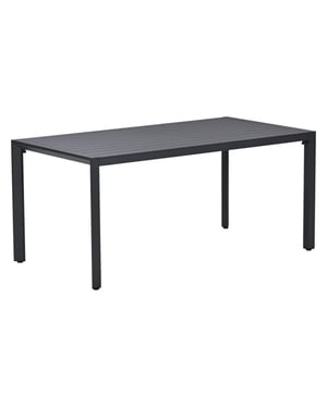 Garden Impressions Felini tuintafel aluminium 160x84xh72 cm carbon black