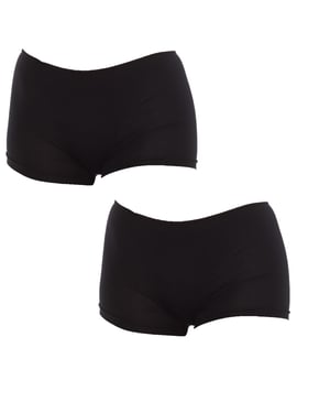 Pack of 2 Bamboo Boxer Briefs for Women Q901