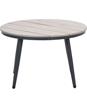 Garden Impressions Margriet loungetafel rond- Ø70xh45 cm carbon black