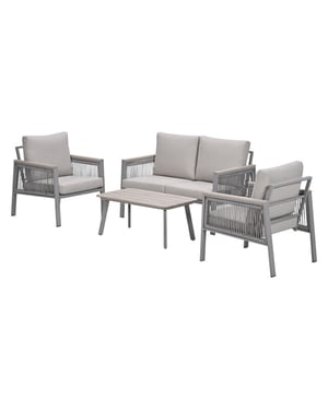 Garden Impressions Preci aluminium loungeset - desert sand
