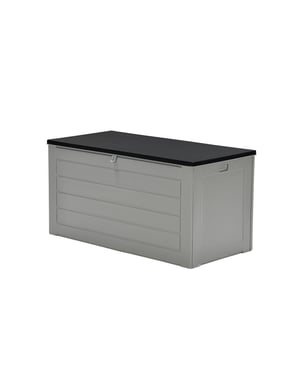 Garden Impressions Primo kussenbox kunststof 680l 146x71 cm donker zwart