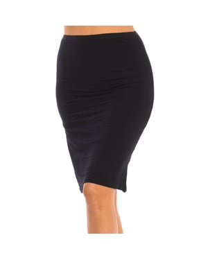 Women's Midi Underskirt with Elastic Waistband Q300