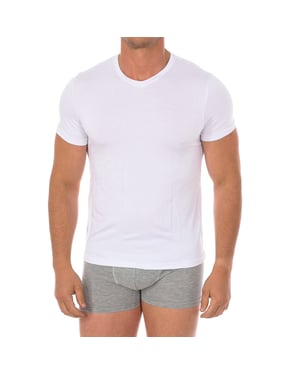 Men's Bamboo Short Sleeve Undershirt Q603