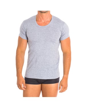 Men's Short Sleeve Cotton Undershirt Q1002