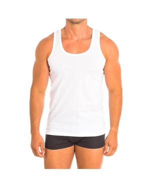 Men's Sleeveless Bamboo Undershirt Q1001