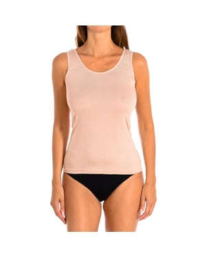 Women's Bamboo Wide Strap Undershirt Q701