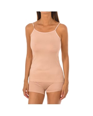 Women's Bamboo Thin Strap Undershirt Q700
