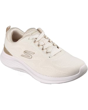 Skechers Skech-Lite Pro 2.0 Polyester Damskor Natural/Guld