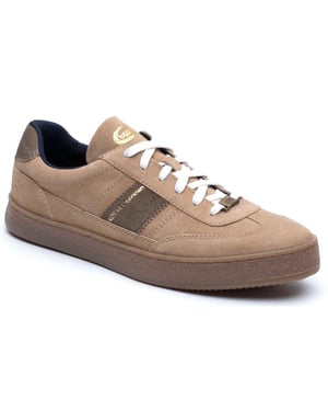 Base London Banksy Lederen Heren Sneakers