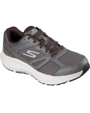 Skechers Go Run Consistent 2.0 Mapleton Leer Herenschoenen in Bruin